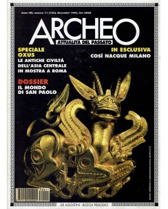 Archeo n. 105 anno '93 il mondo di San Paolo ed. De Agostini FF05