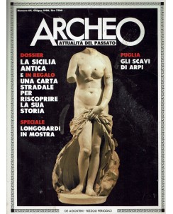 Archeo n.  64 anno '90 la Sicilia antica ed. De Agostini FF07