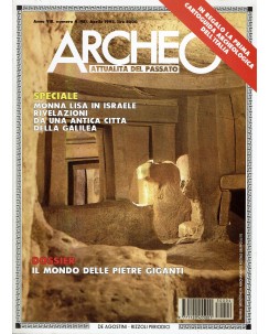 Archeo n.  98 anno '93 mondo pietre giganti ed. De Agostini FF07