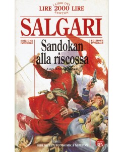 Emilio Salgari : Sandokan riscossa INTEGRALE ed. Biblioteca Economica Newton A61