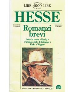 Hesse : romanzi brevi edizione INTEGRALE ed. Classici Ben A82