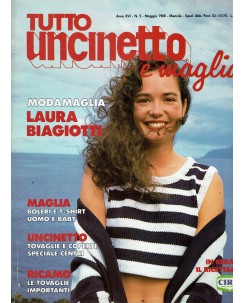 Tutto uncinetto e maglia   5 mag. 1988 Laura Biagiotti ed. Tutto Uncinetto R15