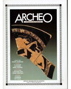 Archeo  12 anno '86 i barbari nell'Italia ed. De Agostini FF01