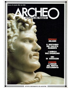 Archeo n.  38 anno '88 i luoghi del nuovo testamento ed. De Agostini FF03