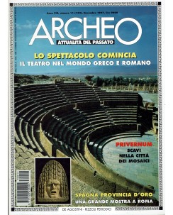 Archeo n. 153 anno '97 il teatro greco e romano ed. De Agostini FF03