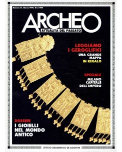 Archeo n.  61 anno '90 i gioielli nel mondo antico ed. De Agostini FF07