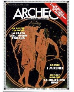 Archeo n.  70 anno '90 i Micenei ed. De Agostini FF07