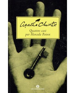 Agatha Christie : quattro casi per Hercule Poirot ed. Oscar Mondadori A01