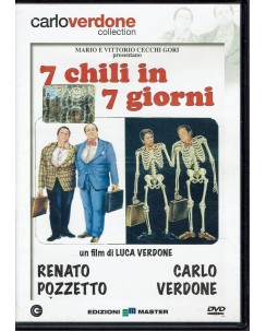DVD Carlo Verdone Collection 13 7 chili in 7 giorni EDITORIALE ed. Master B32