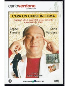 DVD Carlo Verdone Collection 15 C'era cinese in coma EDITORIALE ed. Master B32