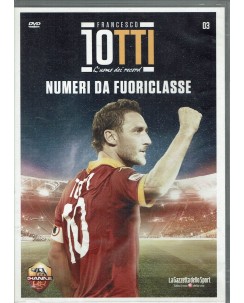 DVD Francesco Totti uomo record EDITORIALE ed. Gazzetta dello Sport B32
