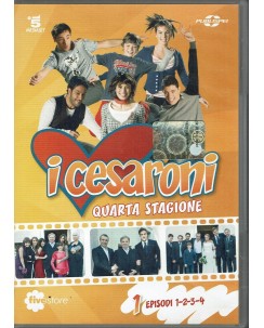 DVD I Cesaroni 4 stagione due dischi EDITORIALE ed. Five Store B32