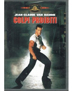 DVD Colpi proibiti con Jean Claude Van Damme ed. MGM B32
