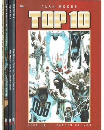 Top 10 serie COMPLETA 1/3 + speciali di Alan Moore ed. Magic Press SU42