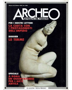 Archeo n.  68 anno '90 le terme ed. De Agostini FF07