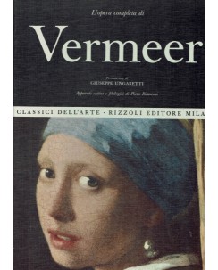 Classici arte 11 Vermeer di G. Ungaretti ed. Rizzoli FF08