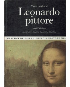 Classici arte 12 Leonardo pittore di M. Pomilio ed. Rizzoli FF08