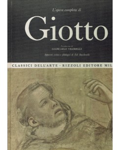 Classici arte  3 Giotto di G. Vigorelli ed. Rizzoli FF08