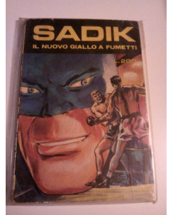 Sadik - Il Nuovo Giallo A Fumetti N. 12 ed.Alhambra Milano FU07