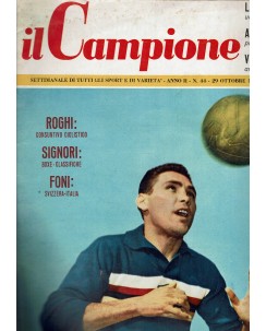 Il campione 44 ott. 1956 ed. Il Campione FF14