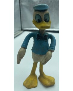 Old vintage Paperino Donald Duck 10 cm no box Gd46