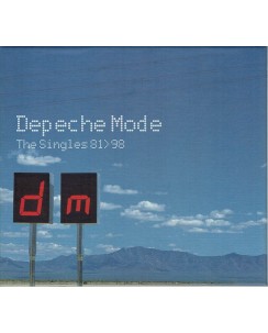 CD Depeche Mode the singles 81 98 2 cd 21 tracce LCDMUTEL5 ed. Venusnote B05