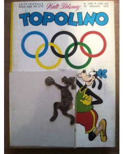 Topolino n.1068 * GADGET PIPPO SUPERATLETA * 16 maggio 1976