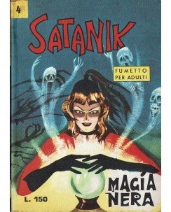 Satanik n.  4 magia nera di Magnus Bunker ed. Corno BO08