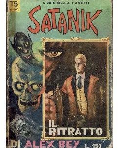 Satanik n. 15 il ritratto di Alex Bey di Magnus Bunker ed. Corno BO08