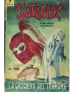 Satanik n.  7 la crociera del terrore di Magnus Bunker ed. Corno BO08