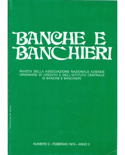 Banche e banchieri  2 feb. 1975 ed. Banche e Banchieri FF13