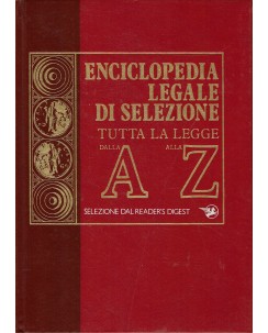 Enciclopedia legale di selezione tutta legge ed. Selezione Reader's Digest FF12