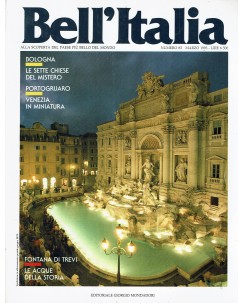 Bell'Italia  83 mar. 1993 Fontana di Trevi ed. Mondadori FF13