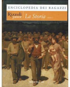 Enciclopedia dei ragazzi  13 la storia vol. 2 ed. Rizzoli Junior FF12