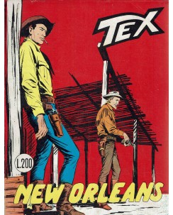 Tex  72 New Orleans prima edizione Lire 200 MG CONTINUA ed. Bonelli BO11