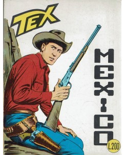 Tex  64 Mexico prima edizione Lire 200 MG CONTINUA ed. Araldo BO11