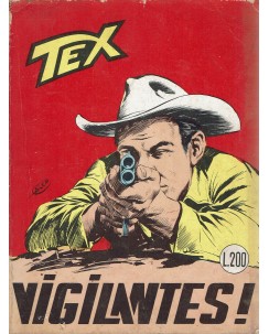 Tex  63 Vigilantes prima edizione Lire 200 ed. Araldo BO11