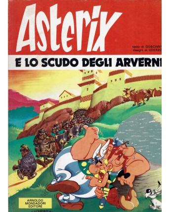 Asterix e lo scudo degli Arverni di Uderzo ed. Mondadori FU10