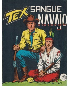 Tex  51 sangue Navajo aut. 2926 Lire 200 MG CONTINUA FURIO ed. Araldo BO11