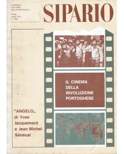 Sipario n. 348 mag. 1976 il cinema della rivoluzione portoghese ed. Sipario FF11