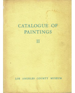 Catalogue of paintings II in INGLESE ed. Los Angeles Country Museum FF11
