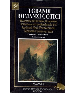 Riccardo Reim : i grandi romanzi gotici ed. Grandi Tascabili Newton A35