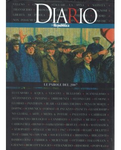 Diario di Repubblica le parole del 2007 ed. La Repubblica FF11