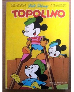 Topolino n. 991 * GADGET ADESIVI ATLANTIC * 24 novembre 1974