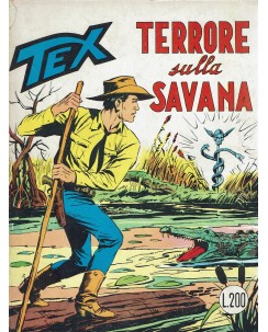 Tex  93 terrore sulla savana lire 200 aut. 2926 ed. Araldo BO11