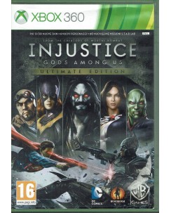 Videogioco X BOX 360 Injustice gods among us ultimate edition no libr. B33