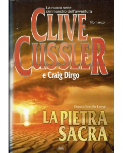 Clive Clusser : la pietra sacra ed. Mondolibri A45