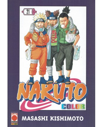 Naruto Color New Edition  21 di Masashi Kishimoto ed. Gazzetta dello Sport BO12