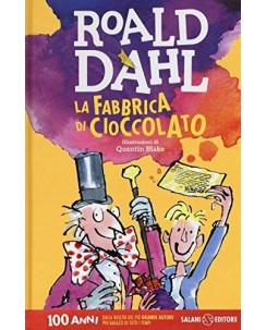 Roald Dahl : la fabbrica di cioccolato ed. Salani NUOVO B14