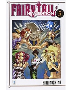 Fairy Tail New Edition  5 di H. Mashima USATO ed. Star Comics